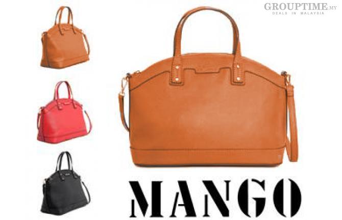 [74% Off] PA0092 Mango Twin Top Handles Tote Bag.Available In 3 Colors.Pay only RM50 instead of RM199.