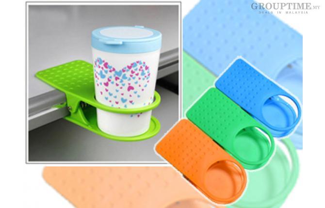[50% off] PA0005 Eco-Friendly Cup Holder Clip (3 in/pack). Pay only RM16 instead of RM32.