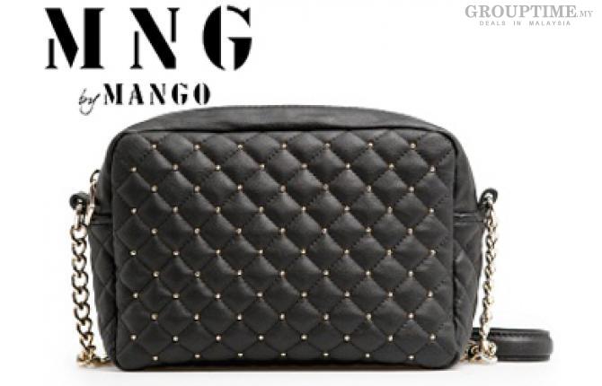 [71% Off] PA0041 STUDDED QUILTER TOTE(BLACK).Pay only RM39 instead of RM139.