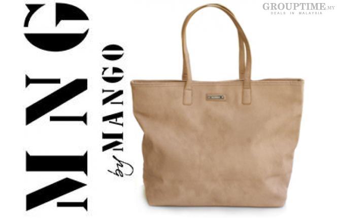 [30% Off] PA0055 MNG Mango Classic Shopper Bag (Nude)Limited Quantity Only.Pay only RM69 instead of RM99.