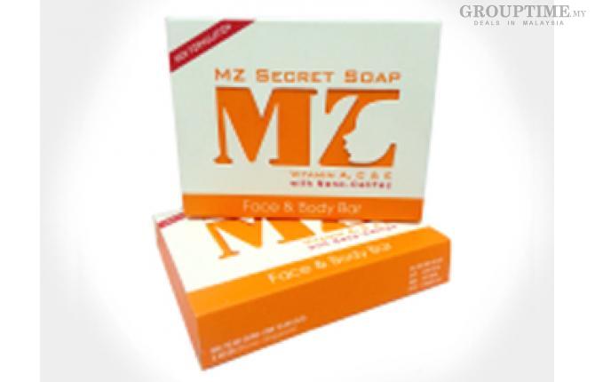 [42% Off] PA0062 MZ Secret Soap Victamin A,C&E with Scrubbing Effect.Pay only RM40 instead of RM70.