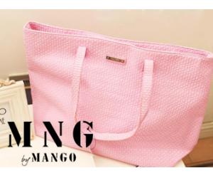 [47% Off] PA0039 MNG Mango Weave Tote(PINK Series).Pay only RM52 instead of RM99.