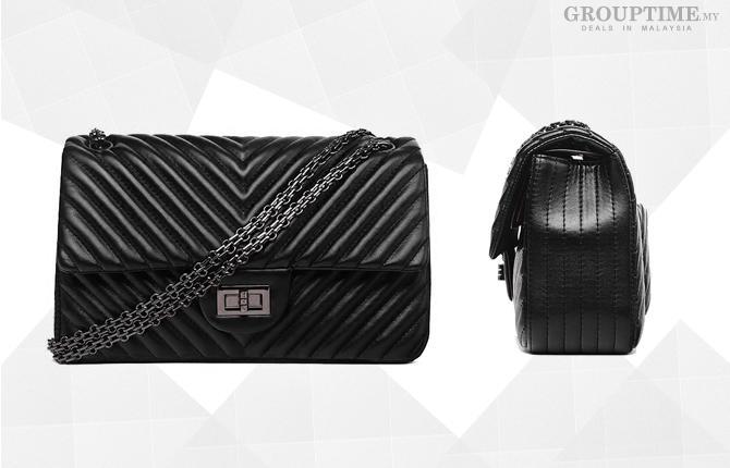 GA0299 V Shape Quilted Handbag