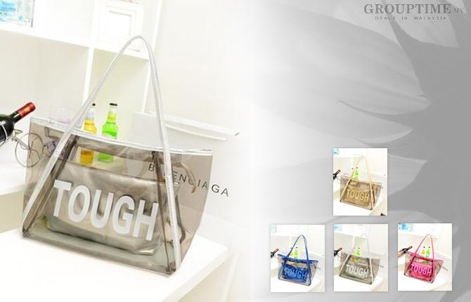 GA0307 Popular Clear Jelly Handbag