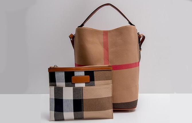 GA0297 Boston Style 2 in 1 Bucket Bag