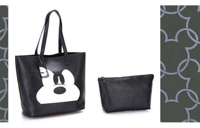 GA0313 Mickey 2 in 1 Large Tote Bag