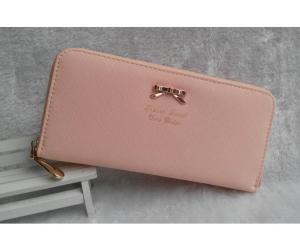 GA0364 Bow Zip Wallet