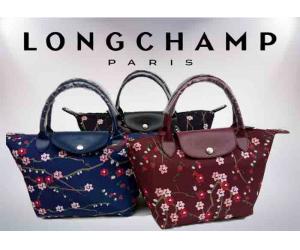 GA0376 Longchamp Le Pliage Néo Fantaisie Sakura(Small)