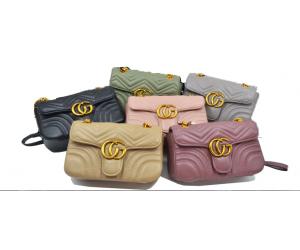 GA0391 Embossed Chain Handbag