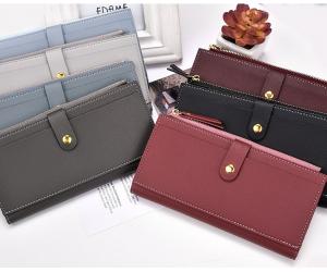 TB024 DEABOLAR Lady Long Wallet Purse (7 Colors)