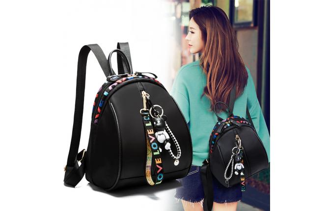 TB051 2 Size Canvas Backpacks