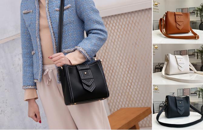 TB064 Bucket Crossbody Bag