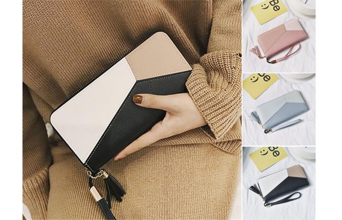 TB092 Mix Zip Wallet