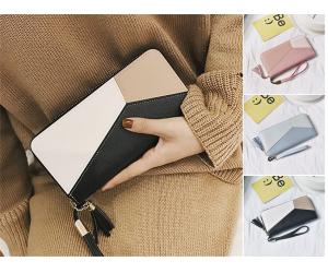 TB092 Mix Zip Wallet