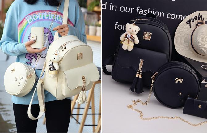 TB106 3 in 1 Fringed Backpack