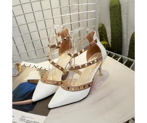 TB135 High Heels Shoes Strappy Ankle Elegant Fashion Ladies Peep Toes Casual