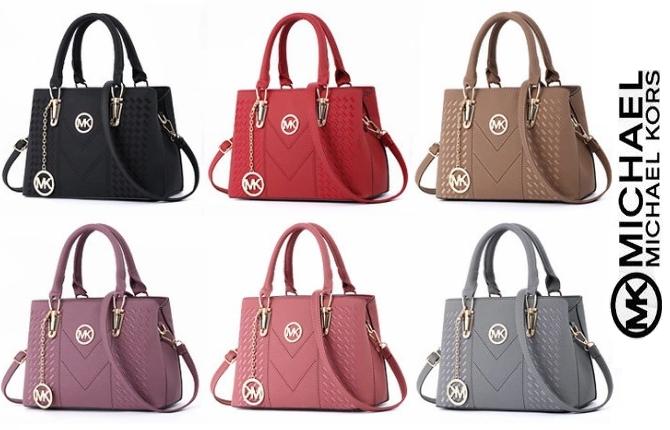 MK0030 Leather Shoulder Bag HOT