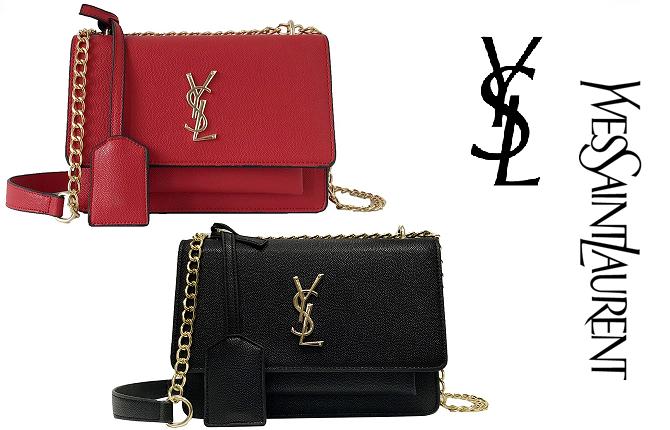 YS0050 YSL Sunset Leather Sling Bag HOT