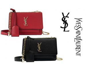 YS0050 YSL Sunset Leather Sling Bag HOT