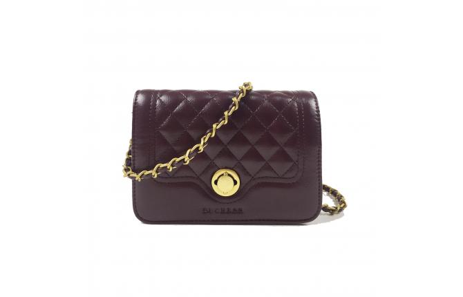 VINTAGE SLING BAG - WINE RED