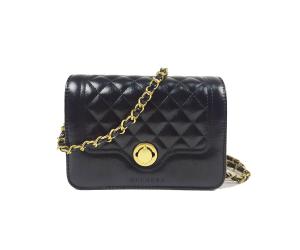 VINTAGE SLING BAG - BLACK