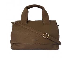 TAYLOR BOSTON BAG - DARK BROWN
