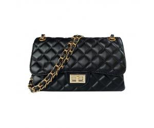 VENNA CHAIN BAG - BLACK