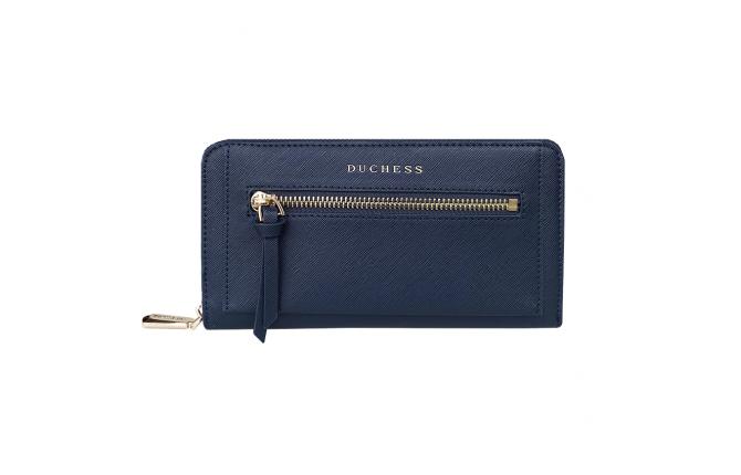 LAUREN LONG WALLET - NAVY