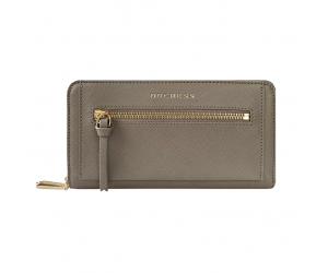LAUREN LONG WALLET - GREY