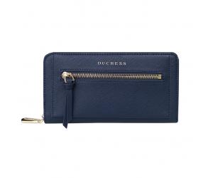 LAUREN LONG WALLET - NAVY