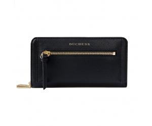 LAUREN LONG WALLET - BLACK