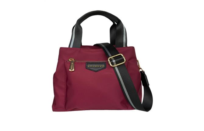 ALITA NYLON BAG - WINE RED