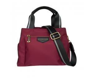 ALITA NYLON BAG - WINE RED