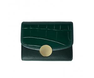 MAYA SHORT WALLET - ARMY GREEN