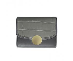 MAYA SHORT WALLET - GREY