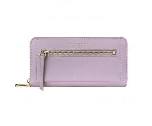 LAUREN LONG WALLET - LAVENDER