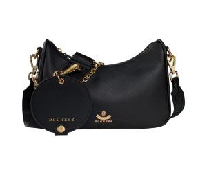 MONA HOBO BAG - BLACK