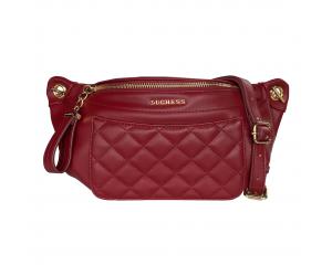RIONA WAIST BAG - WINE RED