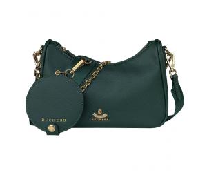 MONA HOBO BAG - DARK GREEN