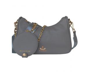 MONA HOBO BAG - GREY