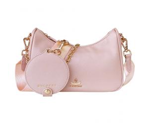 MONA HOBO BAG - BABY PINK