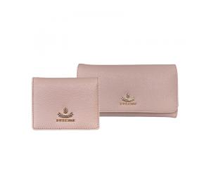 2IN1 WALLET SET - BABY PINK