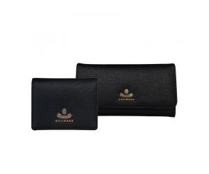 2IN1 WALLET SET - BLACK