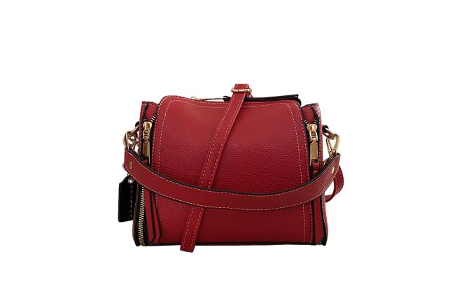 KENNA BOSTON BAG - MAROON