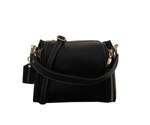 KENNA BOSTON BAG - BLACK