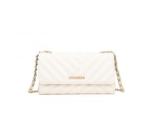 LENKA WALLET ON CHAIN - PEARL WHITE