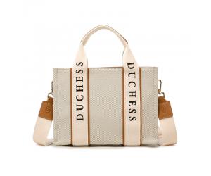 MEOLI CLASSIC CANVAS BAG - BROWN