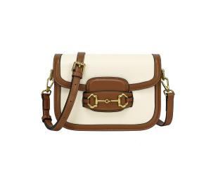 LUCY SLING BAG 2.0 - BROWN WHITE