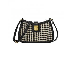 JULES SADDLE BAG - BLACK