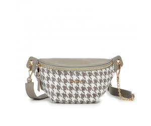 JOLIE WAIST BAG - HOUNDSTOOTH GREY